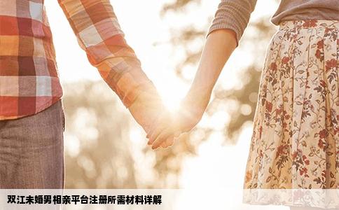 双江未婚男相亲平台注册所需材料详解