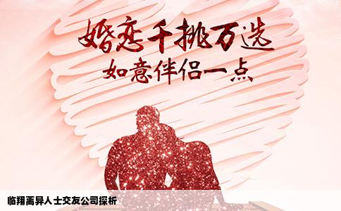 临翔离异人士交友公司探析