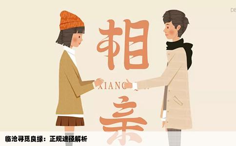 临沧寻觅良缘：正规途径解析