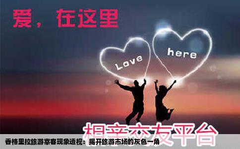 香格里拉旅游宰客现象透视：揭开旅游市场的灰色一角