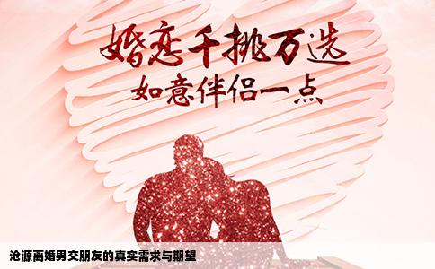 沧源离婚男交朋友的真实需求与期望