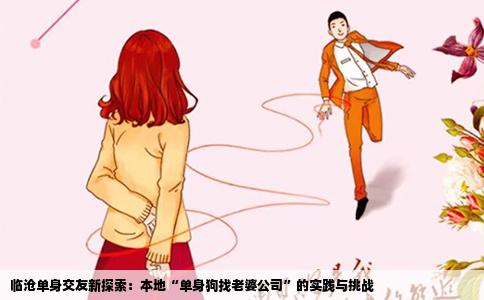 临沧单身交友新探索：本地“单身狗找老婆公司”的实践与挑战
