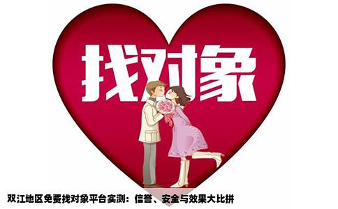 双江地区免费找对象平台实测：信誉、安全与效果大比拼
